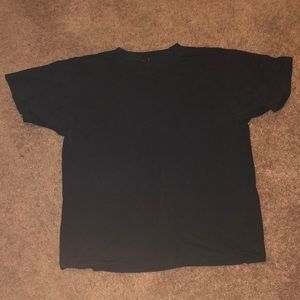 Men’s Plain Black Tee
